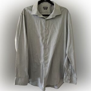 Sage Green Long Sleeve Button-Up Shirt